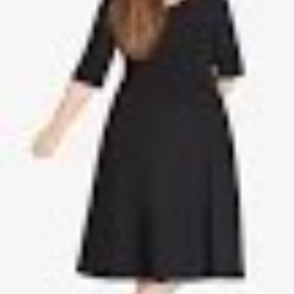 City Chic Plus Sweetheart neckline Fit and Flare Dress (size M/18)  Style 001428 - Picture 3 of 9